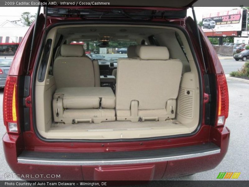 Infrared / Cocoa/Cashmere 2009 Cadillac Escalade AWD