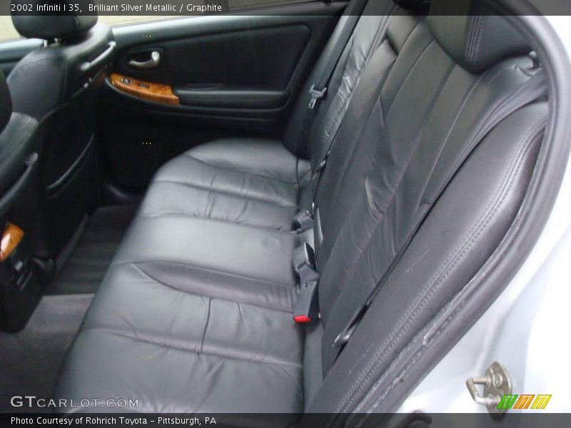Brilliant Silver Metallic / Graphite 2002 Infiniti I 35