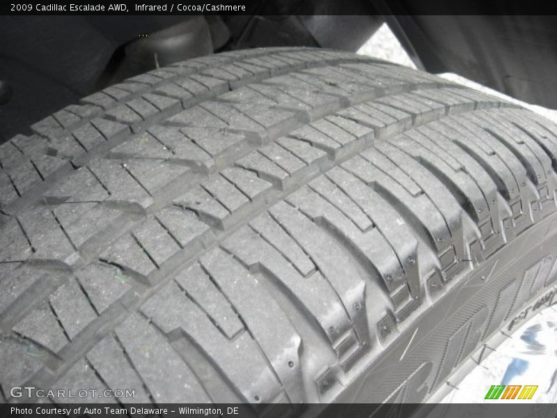 Infrared / Cocoa/Cashmere 2009 Cadillac Escalade AWD