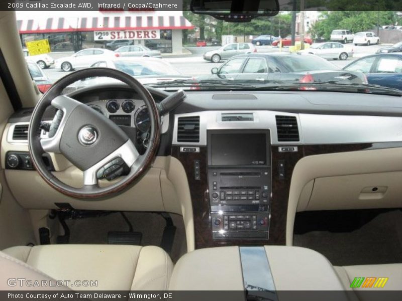 Infrared / Cocoa/Cashmere 2009 Cadillac Escalade AWD