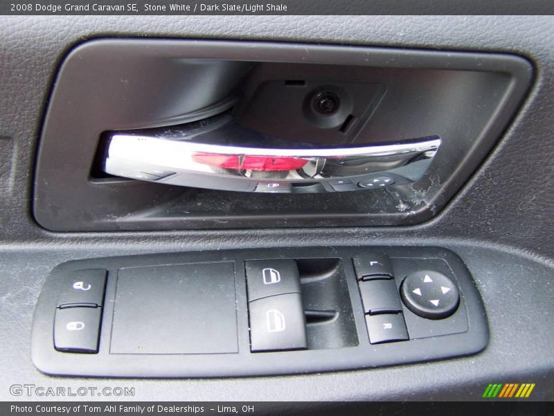 Stone White / Dark Slate/Light Shale 2008 Dodge Grand Caravan SE