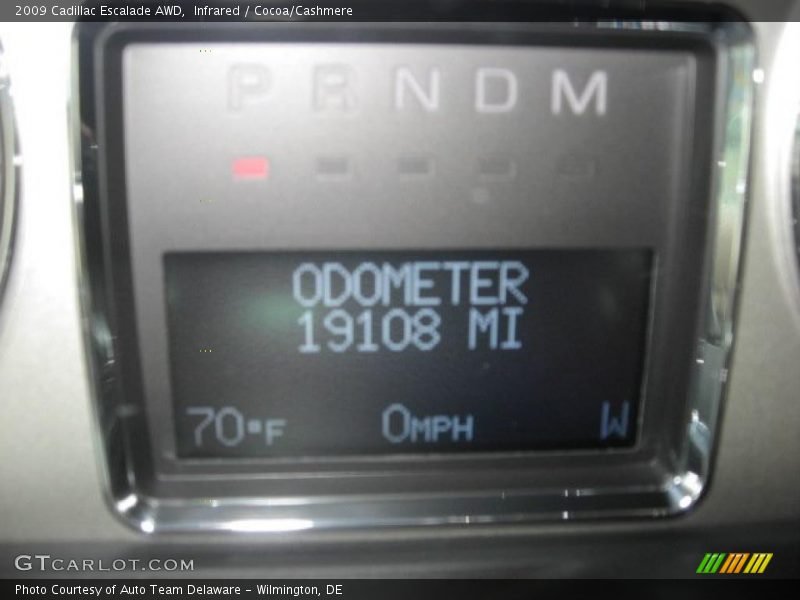 Infrared / Cocoa/Cashmere 2009 Cadillac Escalade AWD