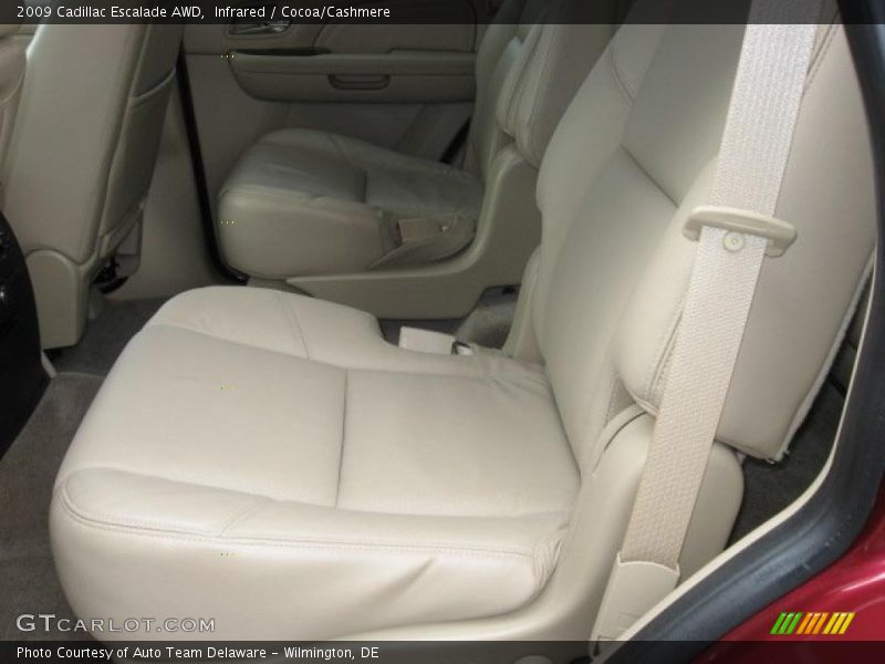 Infrared / Cocoa/Cashmere 2009 Cadillac Escalade AWD