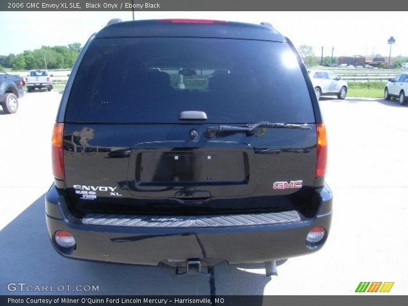 Black Onyx / Ebony Black 2006 GMC Envoy XL SLE