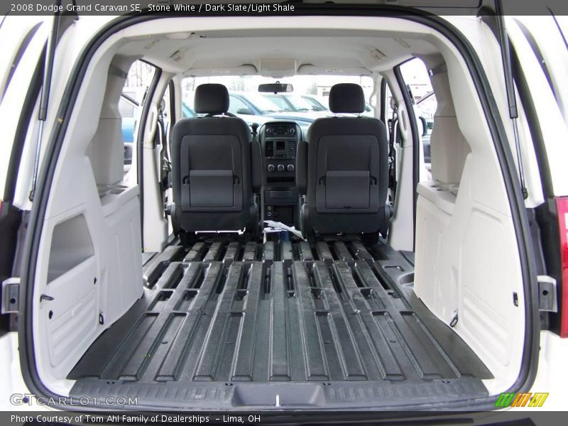 Stone White / Dark Slate/Light Shale 2008 Dodge Grand Caravan SE