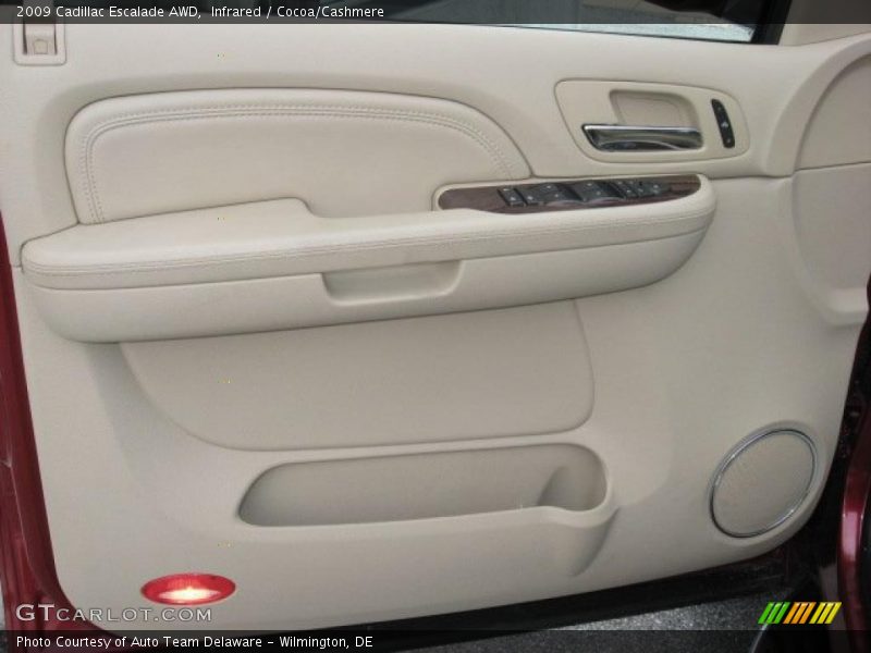 Infrared / Cocoa/Cashmere 2009 Cadillac Escalade AWD