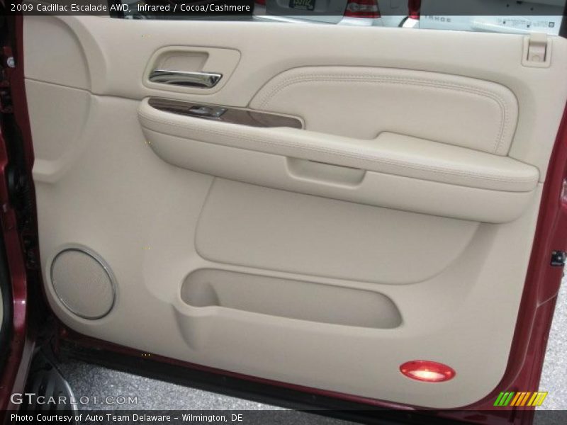 Infrared / Cocoa/Cashmere 2009 Cadillac Escalade AWD