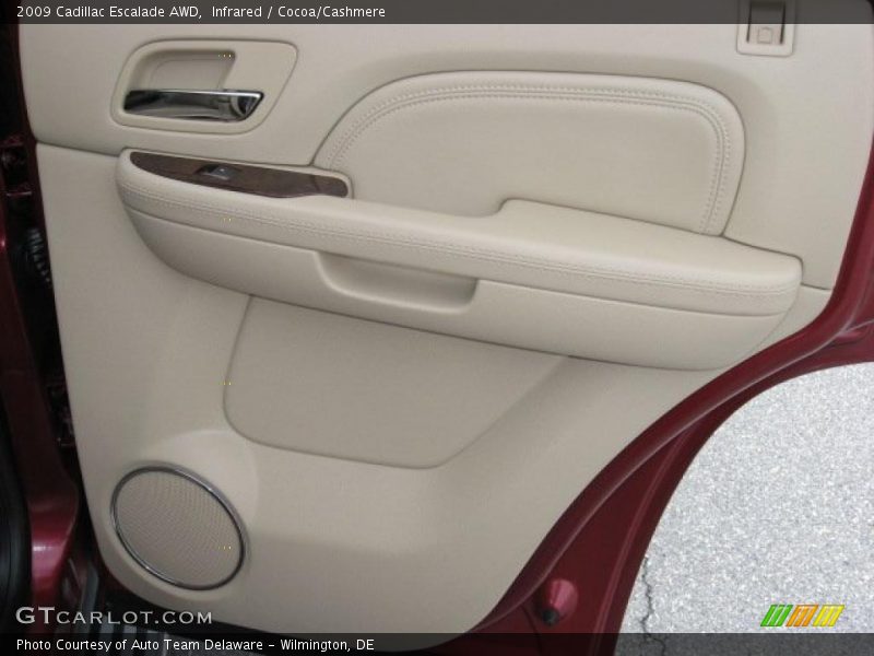 Infrared / Cocoa/Cashmere 2009 Cadillac Escalade AWD
