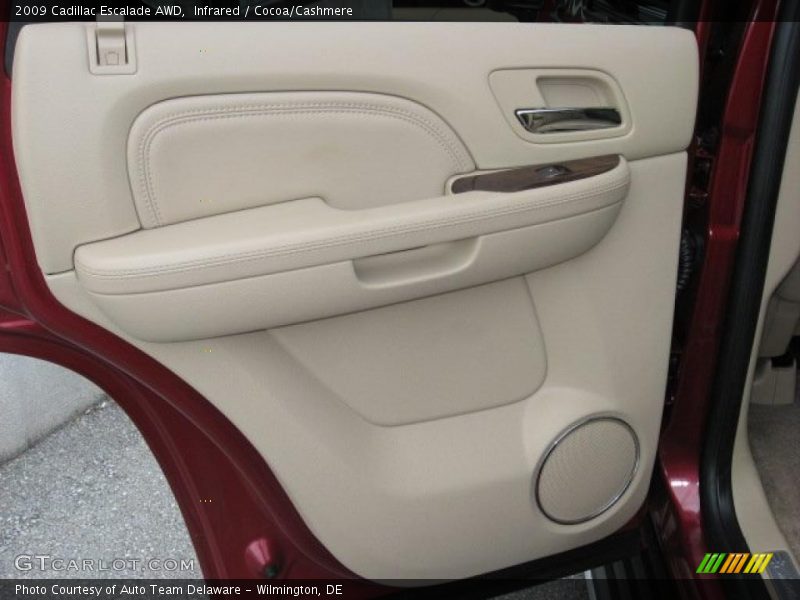 Infrared / Cocoa/Cashmere 2009 Cadillac Escalade AWD