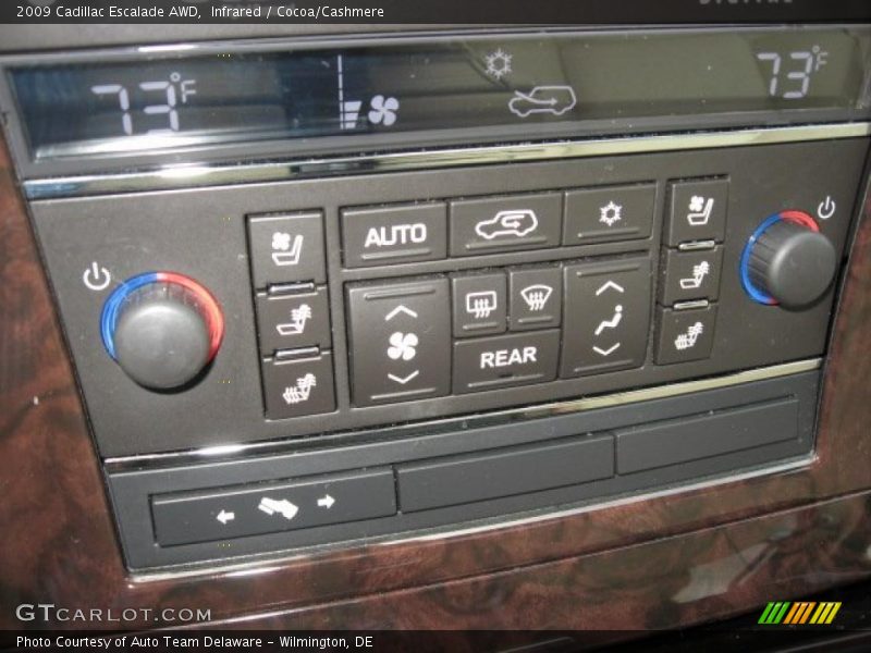 Infrared / Cocoa/Cashmere 2009 Cadillac Escalade AWD