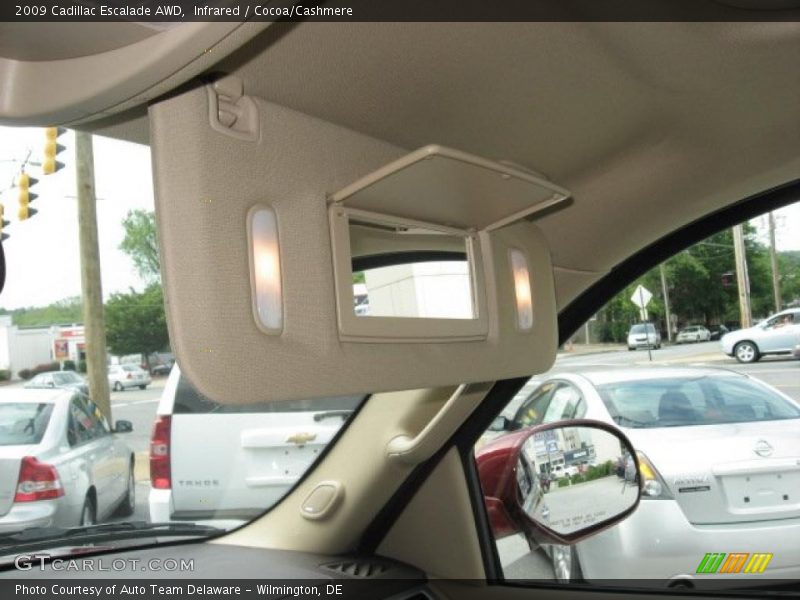 Infrared / Cocoa/Cashmere 2009 Cadillac Escalade AWD