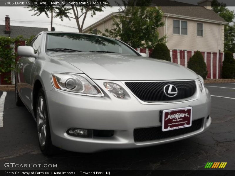 Mercury Silver Metallic / Ash Gray 2006 Lexus GS 300 AWD