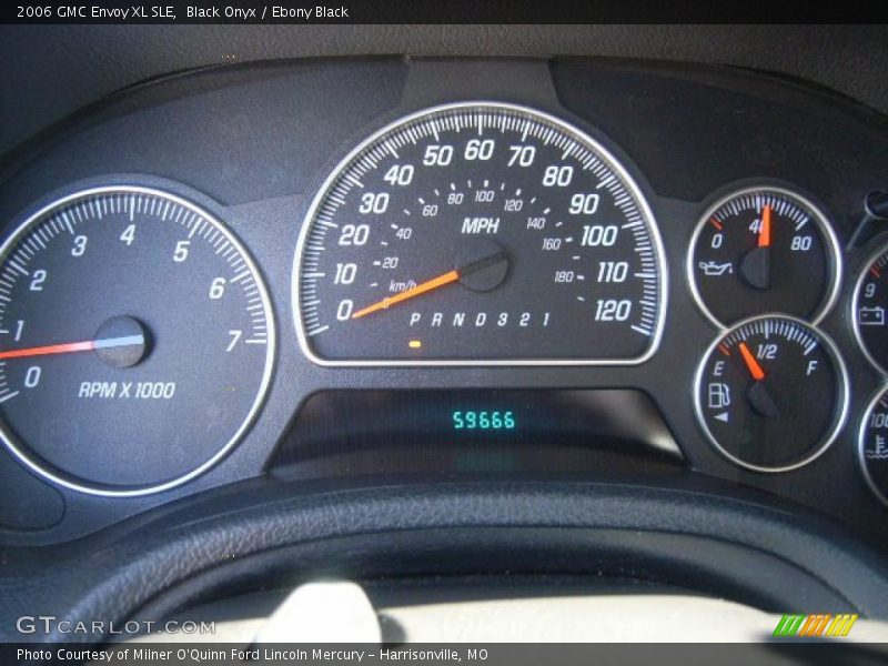 Black Onyx / Ebony Black 2006 GMC Envoy XL SLE