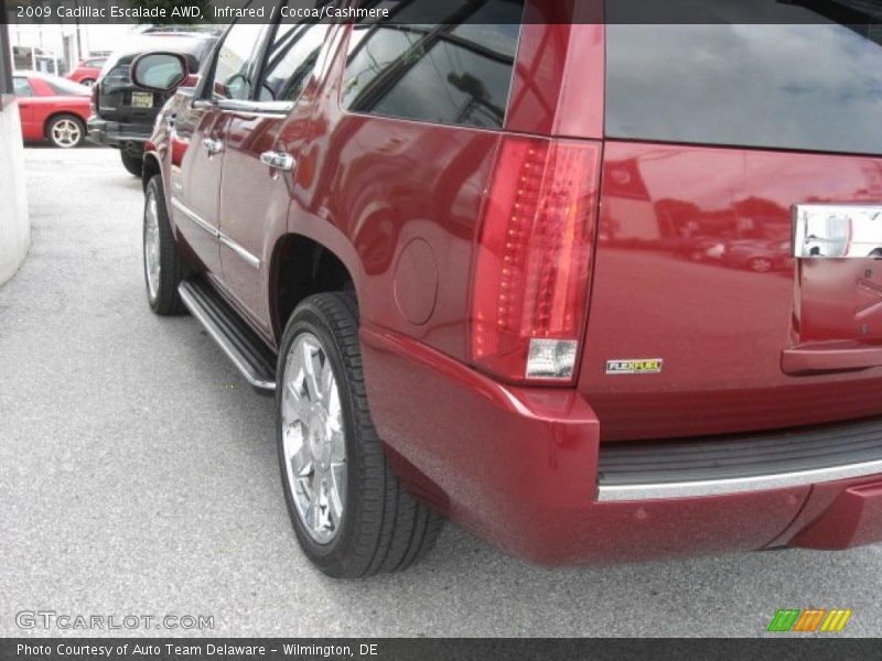 Infrared / Cocoa/Cashmere 2009 Cadillac Escalade AWD