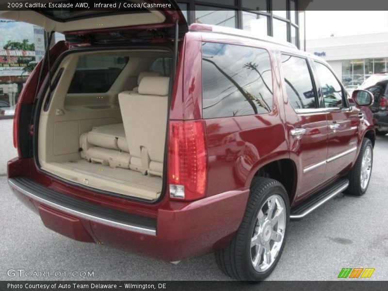 Infrared / Cocoa/Cashmere 2009 Cadillac Escalade AWD