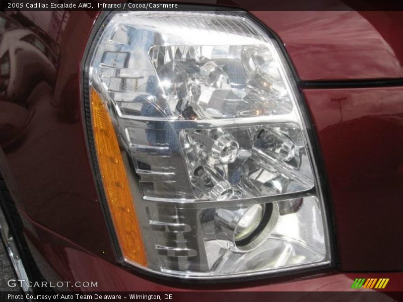 Infrared / Cocoa/Cashmere 2009 Cadillac Escalade AWD