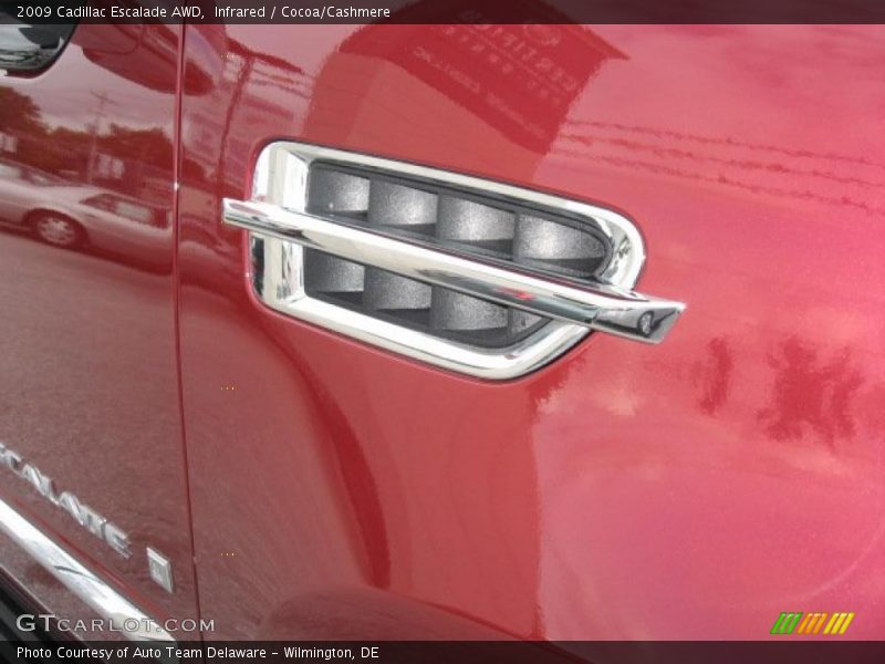 Infrared / Cocoa/Cashmere 2009 Cadillac Escalade AWD