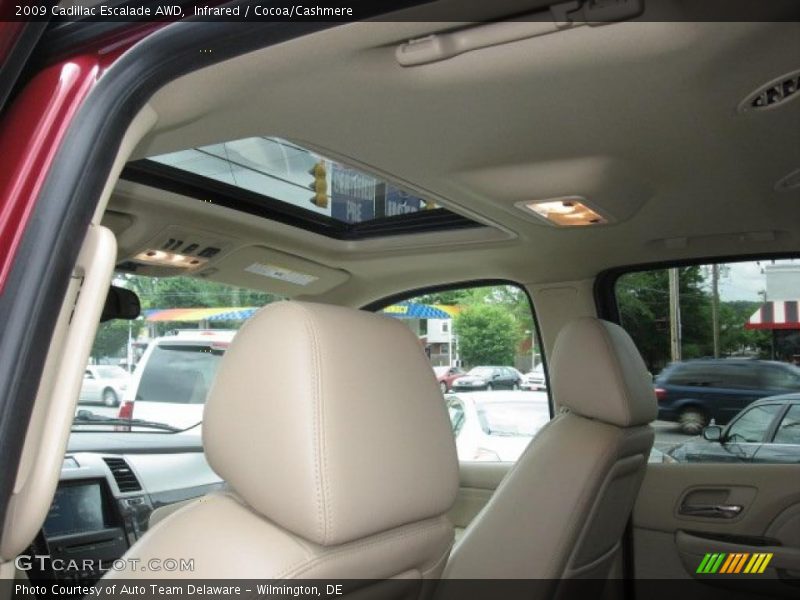 Infrared / Cocoa/Cashmere 2009 Cadillac Escalade AWD