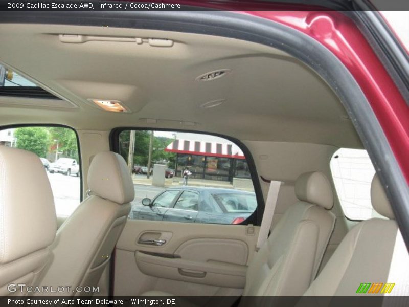 Infrared / Cocoa/Cashmere 2009 Cadillac Escalade AWD