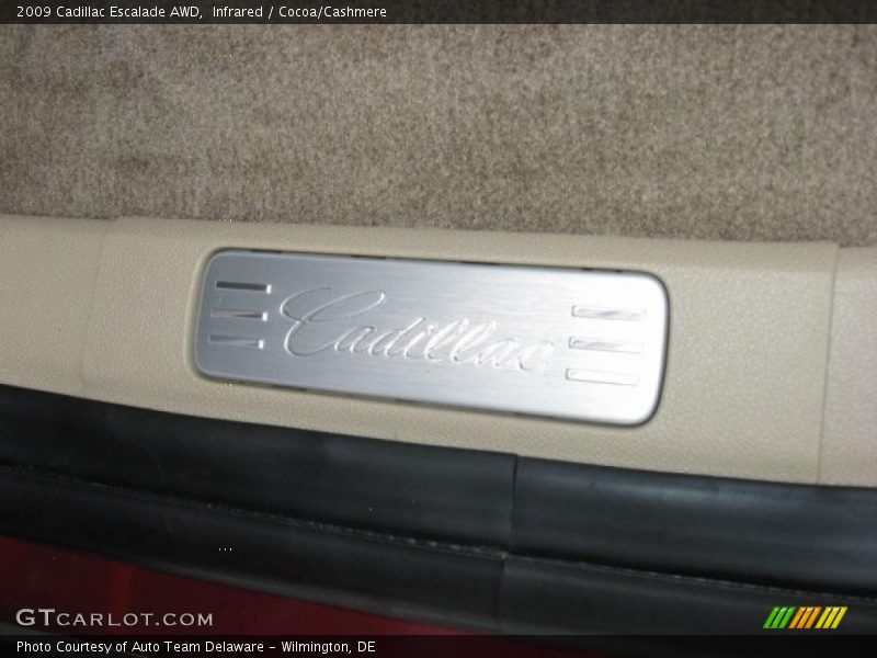 Infrared / Cocoa/Cashmere 2009 Cadillac Escalade AWD