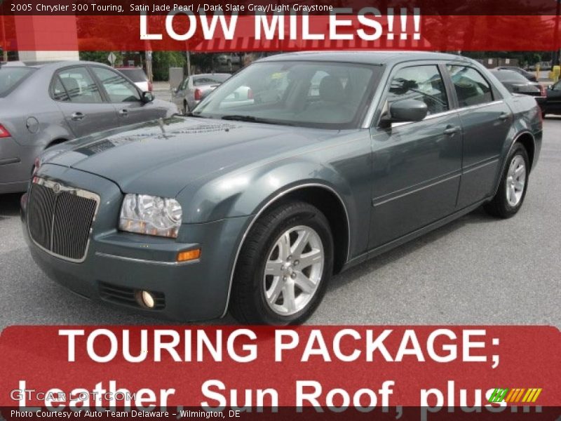 Satin Jade Pearl / Dark Slate Gray/Light Graystone 2005 Chrysler 300 Touring