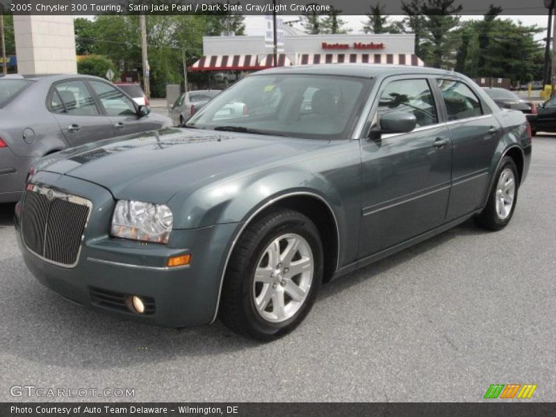 Satin Jade Pearl / Dark Slate Gray/Light Graystone 2005 Chrysler 300 Touring