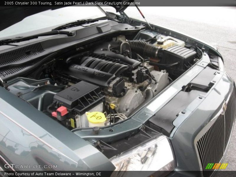 Satin Jade Pearl / Dark Slate Gray/Light Graystone 2005 Chrysler 300 Touring