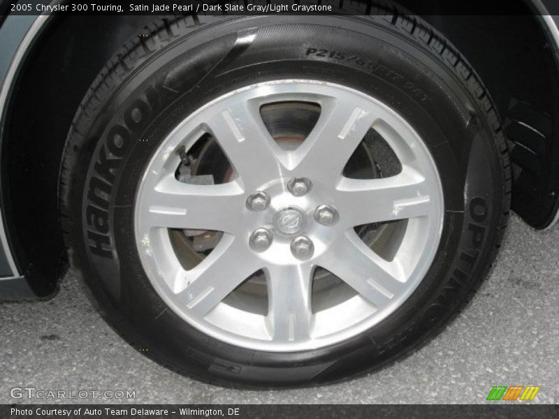 Satin Jade Pearl / Dark Slate Gray/Light Graystone 2005 Chrysler 300 Touring