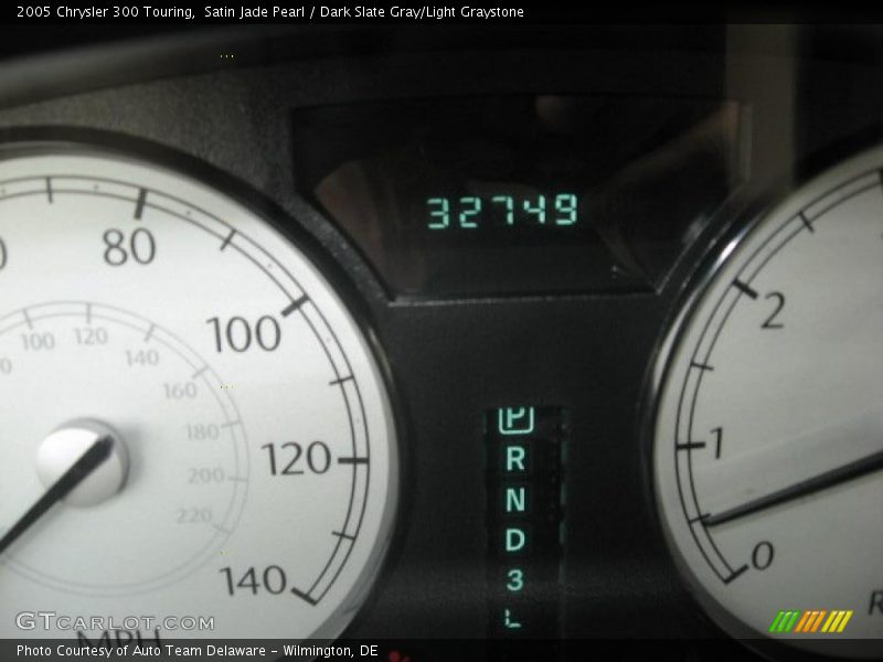 Satin Jade Pearl / Dark Slate Gray/Light Graystone 2005 Chrysler 300 Touring