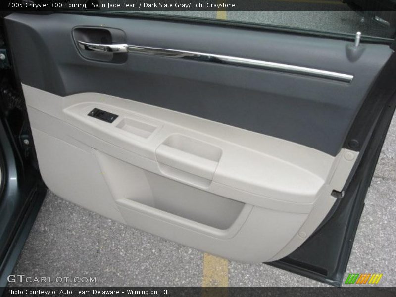 Satin Jade Pearl / Dark Slate Gray/Light Graystone 2005 Chrysler 300 Touring