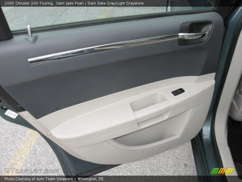 Satin Jade Pearl / Dark Slate Gray/Light Graystone 2005 Chrysler 300 Touring