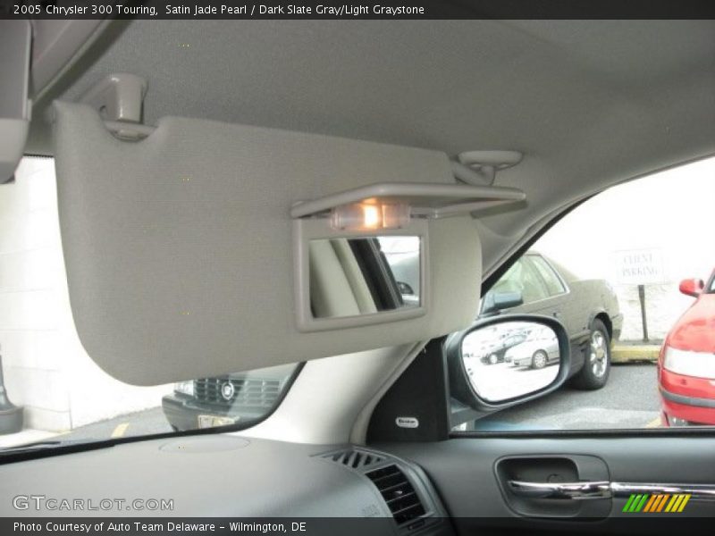 Satin Jade Pearl / Dark Slate Gray/Light Graystone 2005 Chrysler 300 Touring