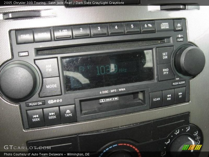 Satin Jade Pearl / Dark Slate Gray/Light Graystone 2005 Chrysler 300 Touring