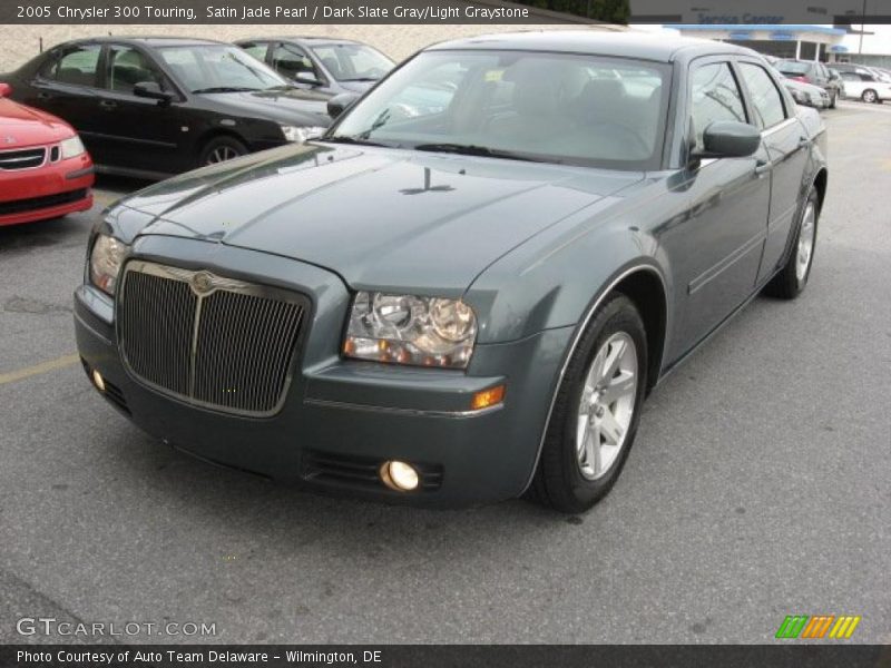 Satin Jade Pearl / Dark Slate Gray/Light Graystone 2005 Chrysler 300 Touring