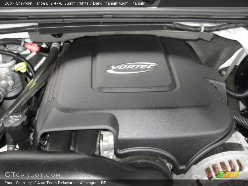 Summit White / Dark Titanium/Light Titanium 2007 Chevrolet Tahoe LTZ 4x4