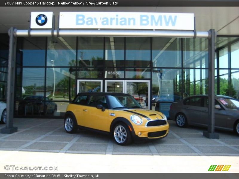Mellow Yellow / Grey/Carbon Black 2007 Mini Cooper S Hardtop