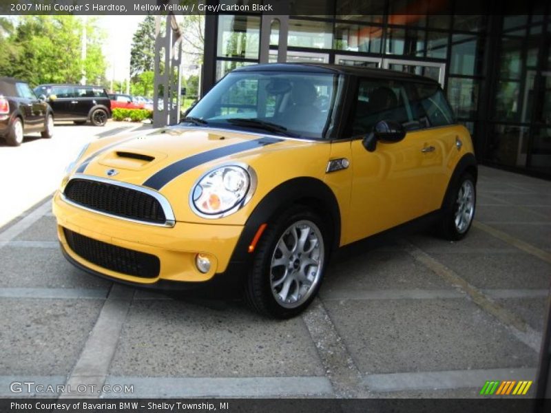 Mellow Yellow / Grey/Carbon Black 2007 Mini Cooper S Hardtop