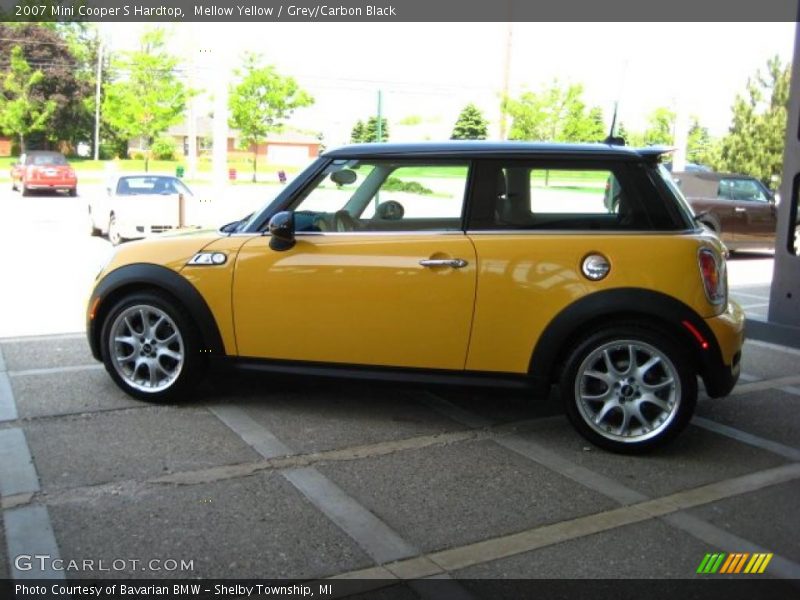 Mellow Yellow / Grey/Carbon Black 2007 Mini Cooper S Hardtop