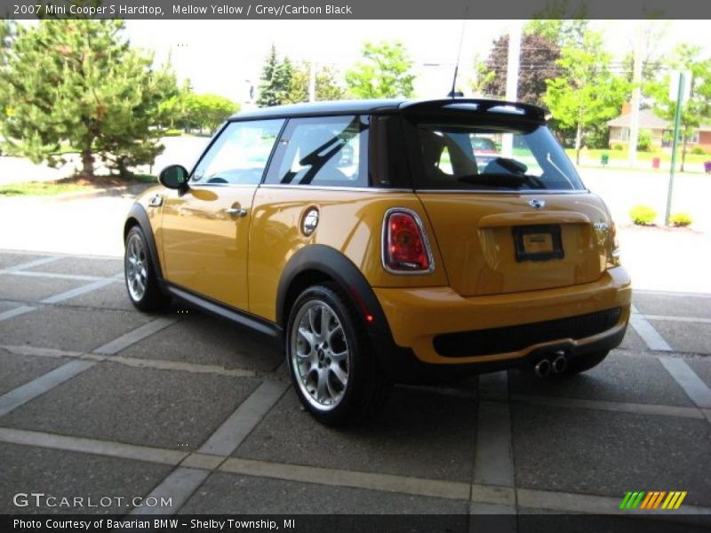 Mellow Yellow / Grey/Carbon Black 2007 Mini Cooper S Hardtop