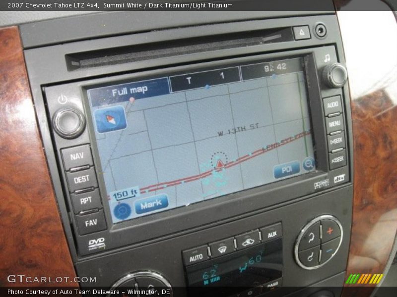 Summit White / Dark Titanium/Light Titanium 2007 Chevrolet Tahoe LTZ 4x4