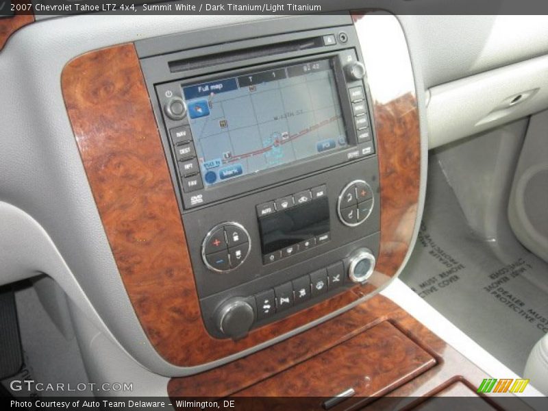 Summit White / Dark Titanium/Light Titanium 2007 Chevrolet Tahoe LTZ 4x4