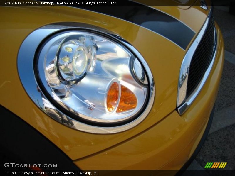 Mellow Yellow / Grey/Carbon Black 2007 Mini Cooper S Hardtop