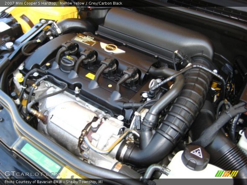 Mellow Yellow / Grey/Carbon Black 2007 Mini Cooper S Hardtop