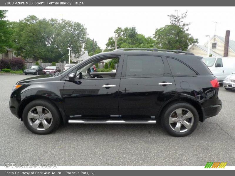 Formal Black / Taupe 2008 Acura MDX Sport