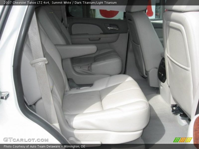 Summit White / Dark Titanium/Light Titanium 2007 Chevrolet Tahoe LTZ 4x4