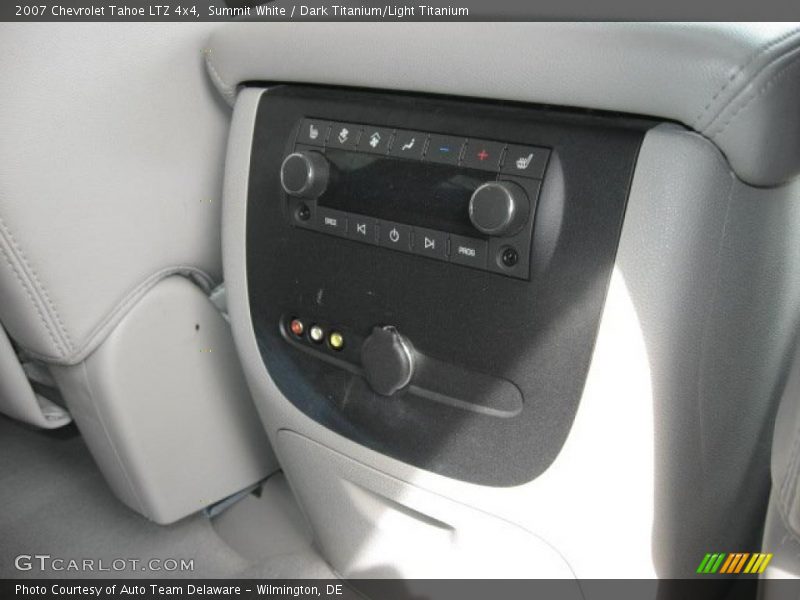 Summit White / Dark Titanium/Light Titanium 2007 Chevrolet Tahoe LTZ 4x4
