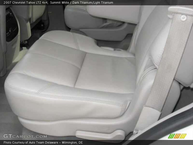 Summit White / Dark Titanium/Light Titanium 2007 Chevrolet Tahoe LTZ 4x4