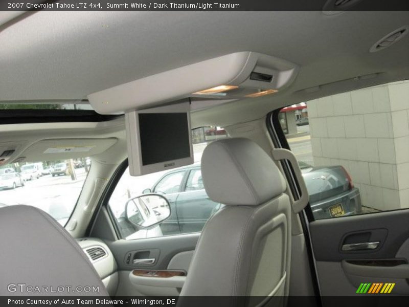 Summit White / Dark Titanium/Light Titanium 2007 Chevrolet Tahoe LTZ 4x4