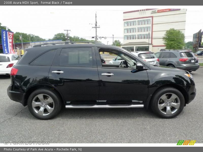 Formal Black / Taupe 2008 Acura MDX Sport