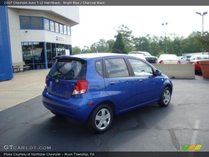 Bright Blue / Charcoal Black 2007 Chevrolet Aveo 5 LS Hatchback